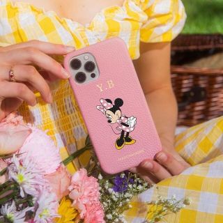 ディズニー(Disney)のMaison de SABRE ミニーマウス iPhone12ケース　刻印なし(iPhoneケース)