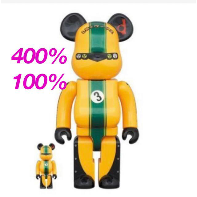 BE@RBRICK リバンナくん 400& 100% ベアブリック LBWK - その他
