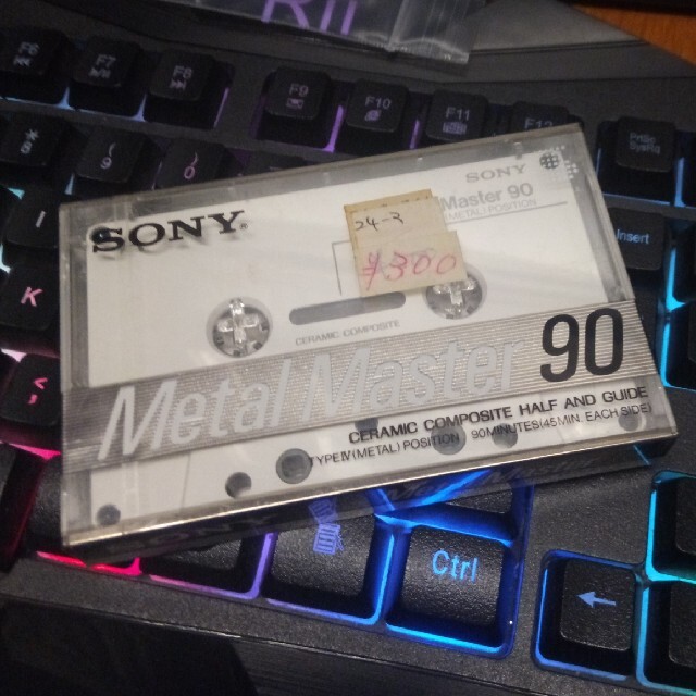激レアカセットテープ！Metal Master 90