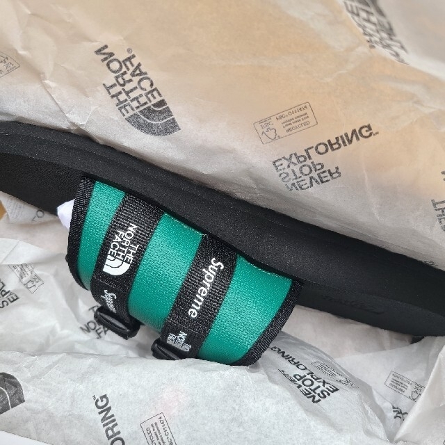 cm Supreme The North Face Sandal green サンダル
