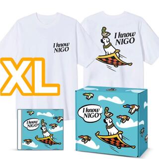 ヒューマンメイド(HUMAN MADE)のXL 希少 I Know NIGO TEE CD BOX Tシャツ 海外限定(Tシャツ/カットソー(半袖/袖なし))