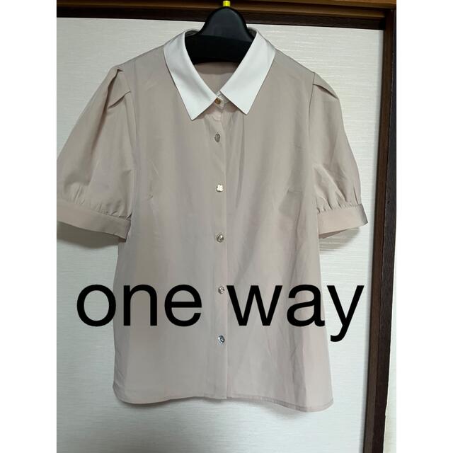 one*way(ワンウェイ)の半袖ブラウス(one way) レディースのトップス(カットソー(半袖/袖なし))の商品写真