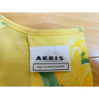 AKRIS - アクリス シルク ワンピース 38サイズの通販 by パンダパパ