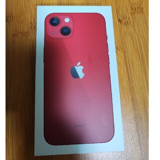 アイフォーン(iPhone)のiPhone13 Red 本体 128GB　新品未開封(スマートフォン本体)