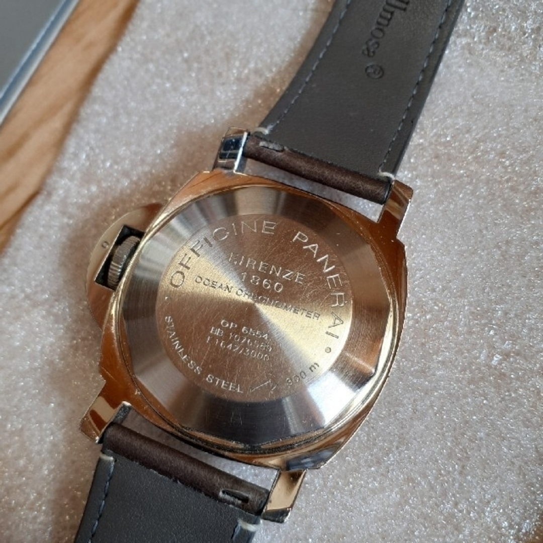 OFFICINE PANERAI(オフィチーネパネライ)のパネライ　ルミノール　GMT　保証書 メンズの時計(腕時計(アナログ))の商品写真