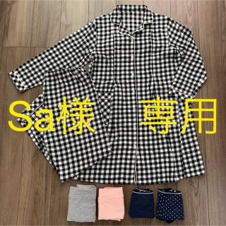 ニシマツヤ(西松屋)の【美品】授乳口付きマタニティパジャマ　産褥ショーツ4枚セット(マタニティパジャマ)