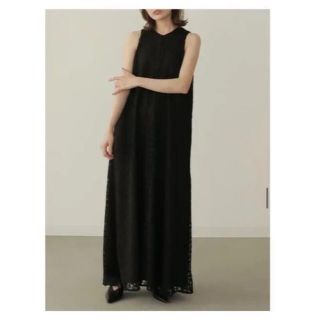 トゥデイフル(TODAYFUL)のlouren ローレン geometry lace dress(ロングワンピース/マキシワンピース)