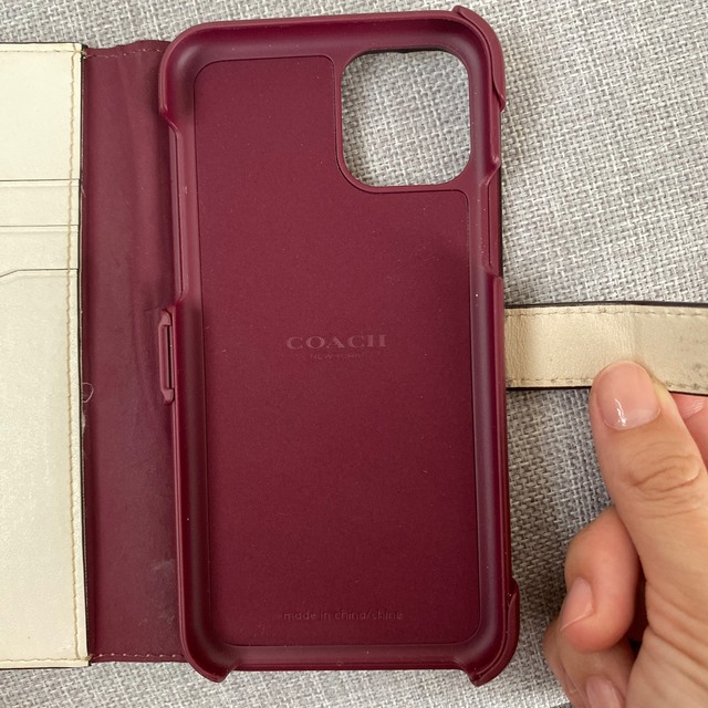 COACH(コーチ)のcoach iPhone11Proケース スマホ/家電/カメラのスマホアクセサリー(iPhoneケース)の商品写真