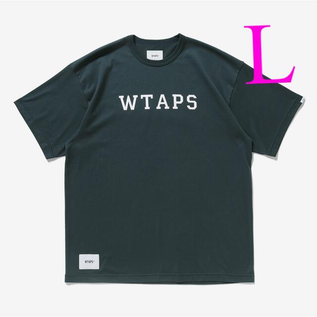 WTAPS 22SS ACADEMY SS ネイビー LTシャツ/カットソー(半袖/袖なし)