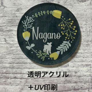 シルエットが選べるアクリル表札　オーダーメイド　犬　猫　うさぎ(ウェルカムボード)