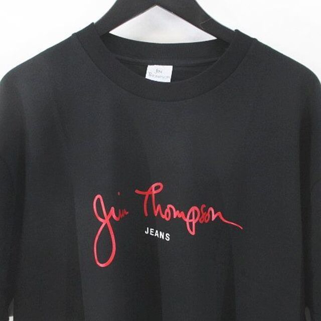 Jim Thompson(ジムトンプソン)のJIM THOMPSON 半袖 カットソー Tシャツ L 黒系 ブラック  メンズのトップス(Tシャツ/カットソー(半袖/袖なし))の商品写真