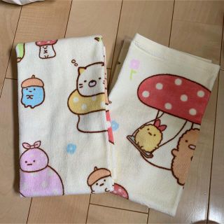 サンリオ(サンリオ)の⭐︎新品　フェイスタオル　すみっコぐらし　2枚セット(タオル)