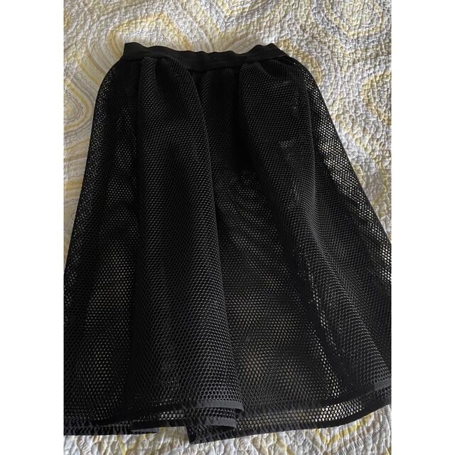 ディオール　スカート　ショートパンツ付き　ロゴ　ブラック　36
