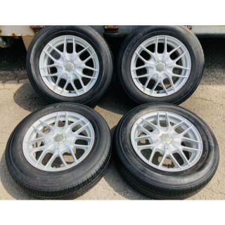 キリト様専用！トーヨー 195/65R15 4本 100/114.3 +48(タイヤ・ホイールセット)