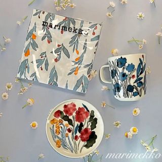 marimekko プレート・マグカップ・ペーパーナプキン セット