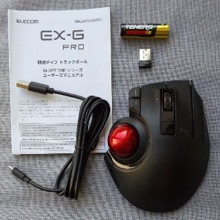 エレコム(ELECOM)のエレコム　M-XPT1MRBK　トラックボールマウス(PC周辺機器)