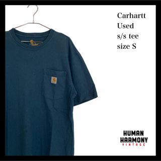 カーハート(carhartt)のカーハート Carhartt ロゴ 半袖Tシャツ 古着(Tシャツ/カットソー(半袖/袖なし))