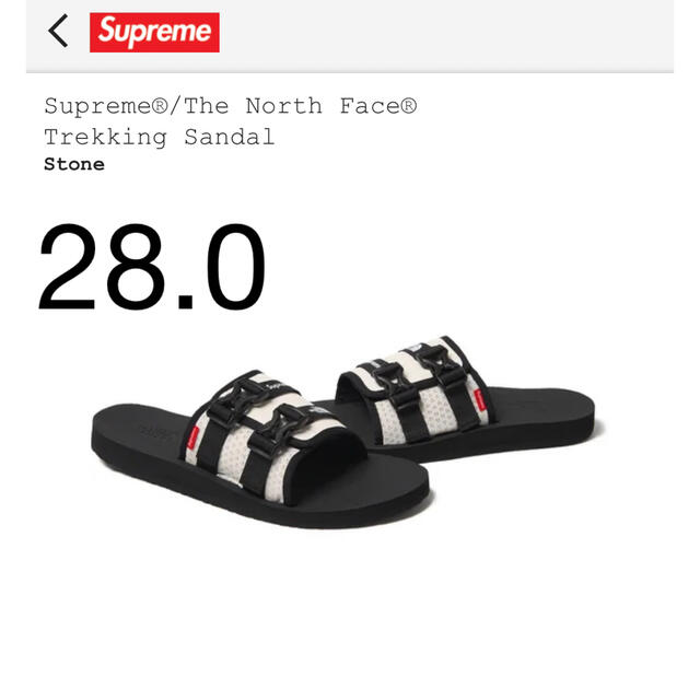 Supreme®/The North Face® Trekking Sandal