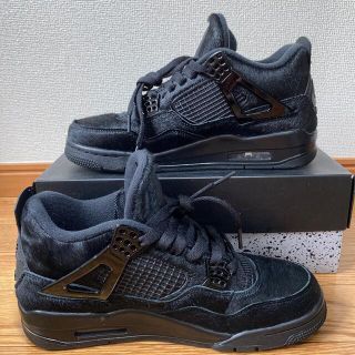 ナイキ(NIKE)のJordan 4 × OLIVIA KIM(オリビア・キム) black cat(スニーカー)