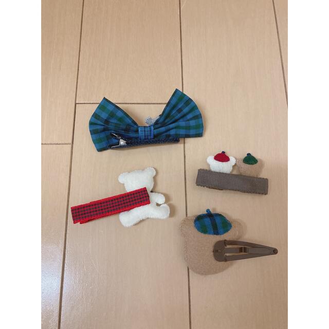 ファッショ familiar - familiar♡ヘアークリップ 4点セットの通販 by