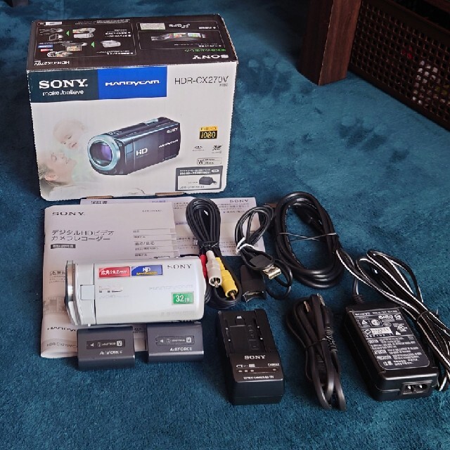 格安】SONY HDビデオカメラHDR-CX270V(W) www.lewaa.sa