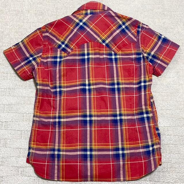 【新品】TMT チェックシャツ Sサイズ 半袖 5