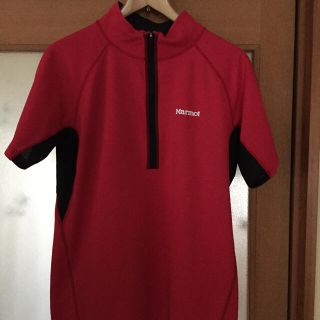 マーモット(MARMOT)の美品  マーモット  marmot  ハーフジップ シャツ(Tシャツ/カットソー(半袖/袖なし))