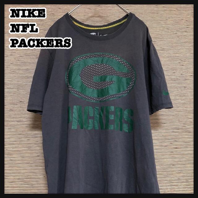 NIKE(ナイキ)の【ナイキ NFL】半袖Tシャツ グリーンベイパッカーズ　スウォッシュロゴ　A4 メンズのトップス(Tシャツ/カットソー(半袖/袖なし))の商品写真