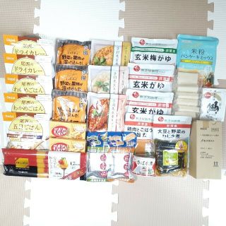 シセイドウ(SHISEIDO (資生堂))のオマケ付き『防災食など色々詰め合わせ』非常食　レトルト　缶詰　資生堂　フードロス(レトルト食品)