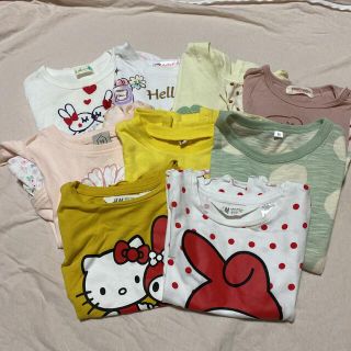 ニットプランナー(KP)の女の子　半袖　Tシャツ　90cm 9枚セット(Tシャツ/カットソー)