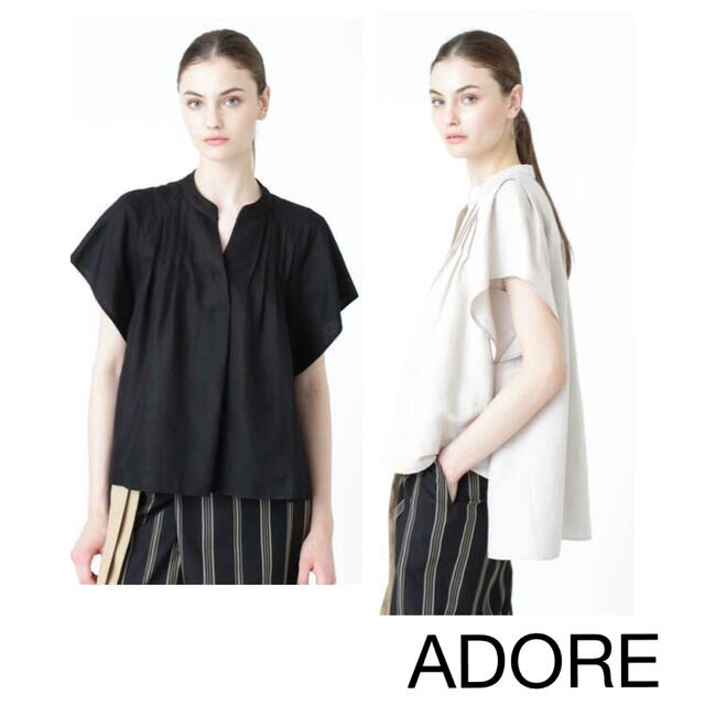 ADORE(アドーア)のADORE  アドーア ライトレーヨンブラウス レディースのトップス(シャツ/ブラウス(半袖/袖なし))の商品写真