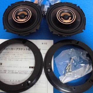 ケンウッド(KENWOOD)の④スズキ前ソリオ(MA15S)社外Rスピーカー+純正ブラケット+ソリオ取付情報図(カーオーディオ)