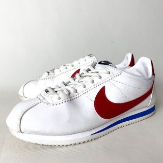 NIKE 807471-103 ナイキ ウィメンズ コルテッツ レザー 白赤