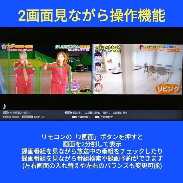 SHARP(シャープ)のSHARP ブルーレイレコーダー【2B-C05CW1】◆ドラ丸搭載◆2020年製 スマホ/家電/カメラのテレビ/映像機器(ブルーレイレコーダー)の商品写真