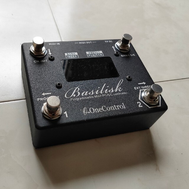 One Control Basilisk　MIDIコントローラーフットスイッチ