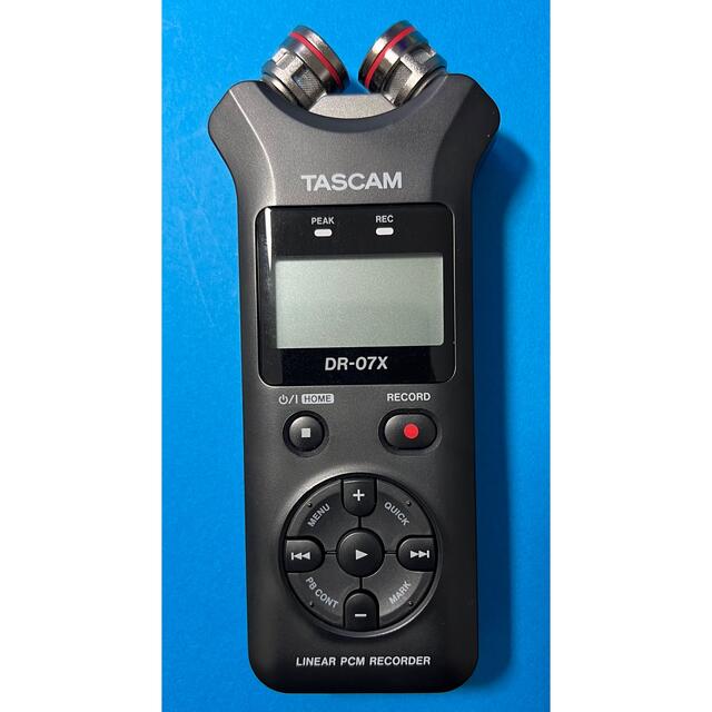 TASCAM DR-07X ステレオデジタルレコーダー　美品 楽器のDTM/DAW(オーディオインターフェイス)の商品写真