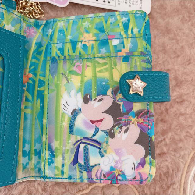 Disney(ディズニー)の【新品.タグ付き】☆ディズニー☆七夕祭り☆ミッキー＆ミニーパスケース♡ レディースのファッション小物(パスケース/IDカードホルダー)の商品写真