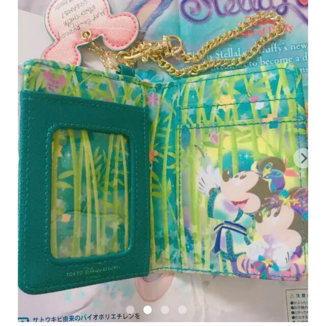 Disney(ディズニー)の【新品.タグ付き】☆ディズニー☆七夕祭り☆ミッキー＆ミニーパスケース♡ レディースのファッション小物(パスケース/IDカードホルダー)の商品写真