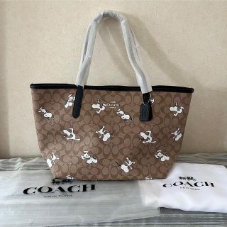 コーチ(COACH)のCOACH スヌーピー トートバッグ(トートバッグ)