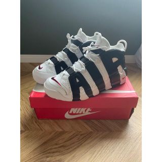 ナイキ(NIKE)の Nike Air More up Tempo  ナイキモアテン　白黒　29cm(スニーカー)