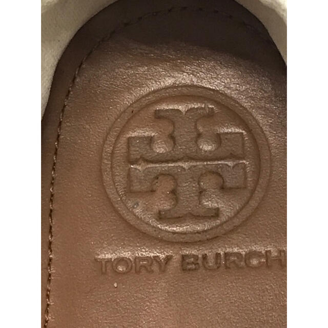 Tory Burch(トリーバーチ)のトリーバーチ　キャンバス　スリッポン　6.5M レディースの靴/シューズ(スリッポン/モカシン)の商品写真