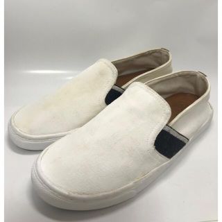 トリーバーチ(Tory Burch)のトリーバーチ　キャンバス　スリッポン　6.5M(スリッポン/モカシン)