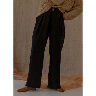 ラウジー(lawgy)のtuck straight belt set pants【lawgy】(その他)