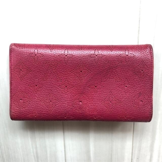 LOUIS VUITTON(ルイヴィトン)の美品 ルイヴィトン マヒナ ポルトフォイユ アメリア 長財布 レディースのファッション小物(財布)の商品写真