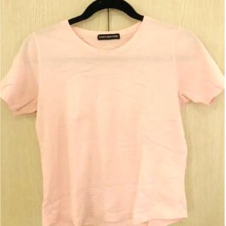 フォクシー(FOXEY)のフォクシーニューヨーク　ピンクTシャツ(Tシャツ(半袖/袖なし))