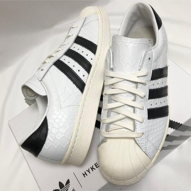 HYKE - 新品 adidas ハイク hyke スーパースター スニーカー HYKE - 新品 adidas ハイク hyke スーパースター スニーカー