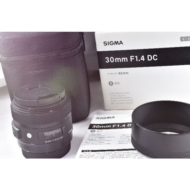 SIGMA - SIGMA 30mm F1.4 DC HSM Art A013 EF-Sマウント