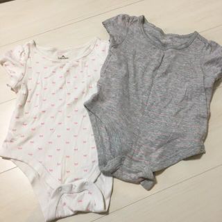 ベビーギャップ(babyGAP)のベビーギャップ  肌着　ロンパース　2枚セット(肌着/下着)