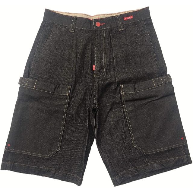 ECKŌ UNLTD（ECKO UNLTD）(エコーアンリミテッド)のECKO UNltd エコー アンリミテッド デニム ハーフパンツ W32 メンズのパンツ(デニム/ジーンズ)の商品写真