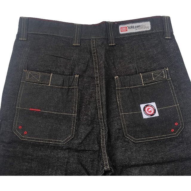 ECKŌ UNLTD（ECKO UNLTD）(エコーアンリミテッド)のECKO UNltd エコー アンリミテッド デニム ハーフパンツ W32 メンズのパンツ(デニム/ジーンズ)の商品写真